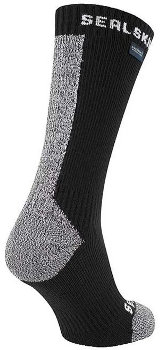 Sealskinz Briston Waterdichte Sokken - Zwart - Maat S - afbeelding 2 van 2