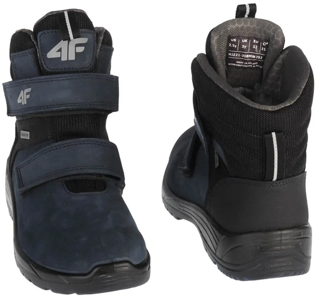 4F Junior Trek Trekkingschoenen - Marineblauw - Maat 32 - afbeelding 5 van 5