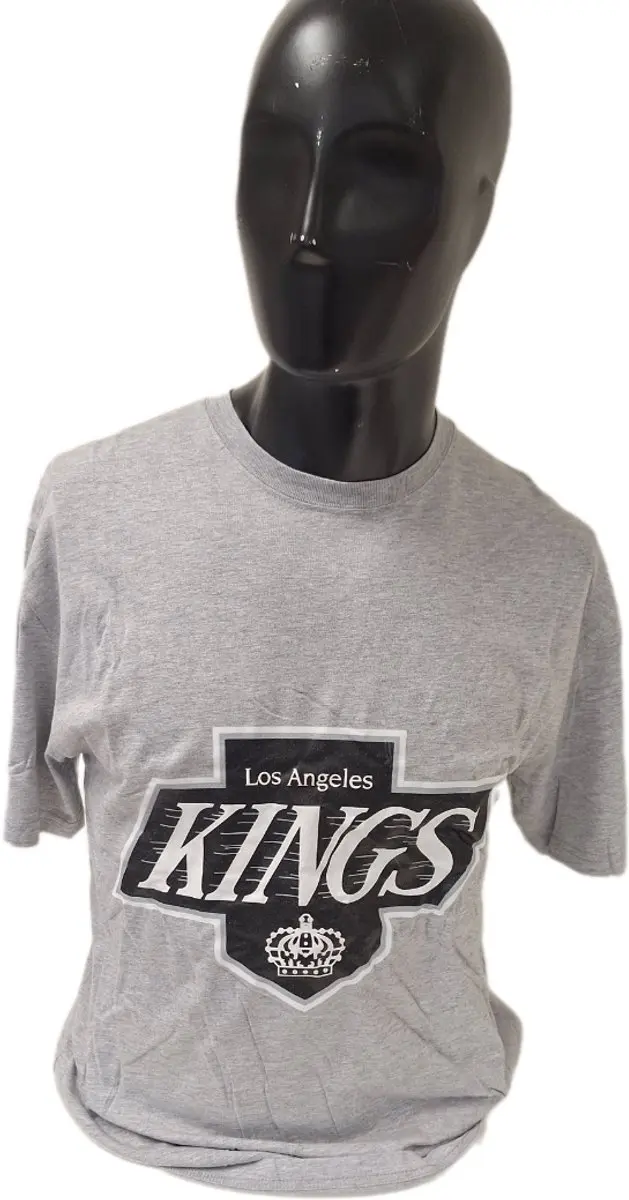 LOS ANGELES KINGS-T-SHIRT-GREY-M