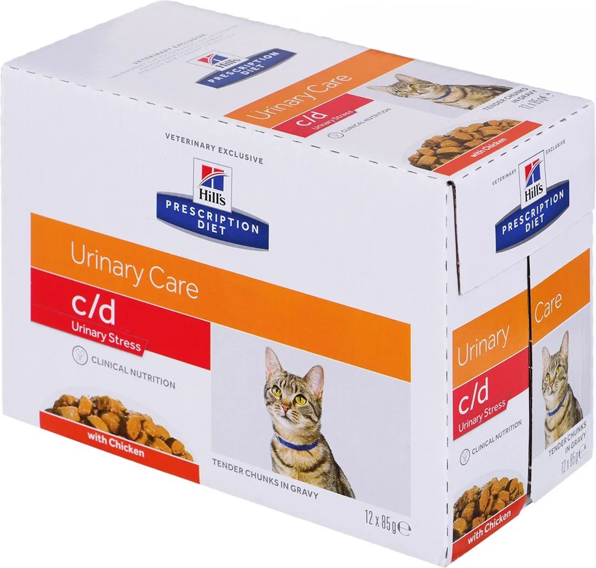 Hill's Prescription Diet Feline c/d Urinary Stress Chicken - 12x85g