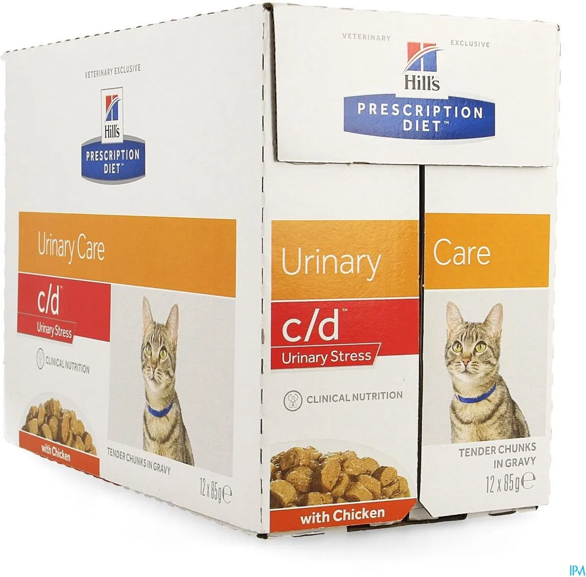 Hill's Prescription Diet Feline c/d Urinary Stress Chicken - 12x85g