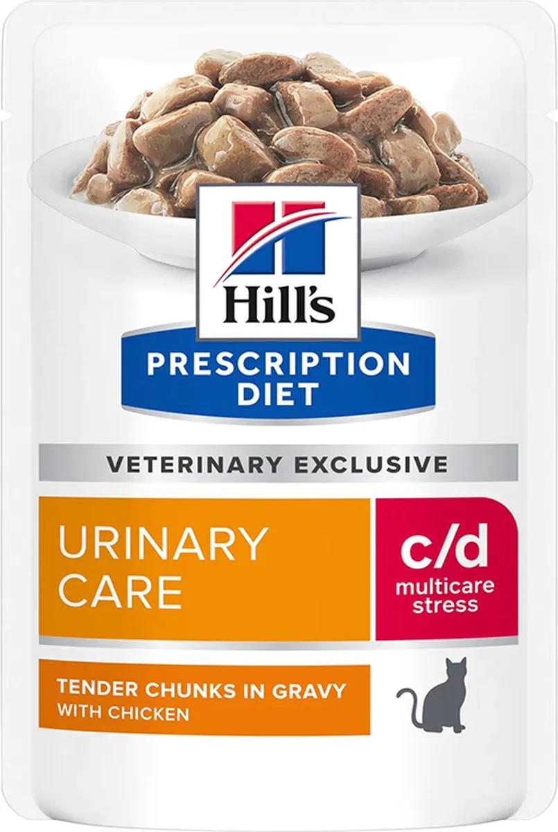 Hill's Prescription Diet Feline c/d Urinary Stress Chicken - 12x85g