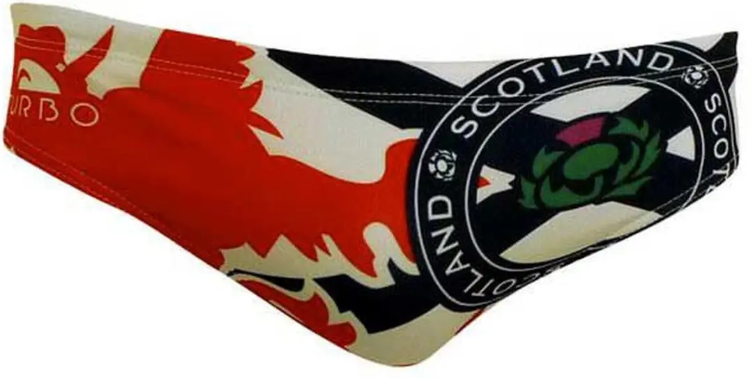 Turbo Scotland Zwemslip Wit XL Man