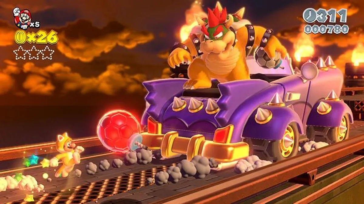 Nintendo Super Mario 3D World Wii U - 4 Spelers