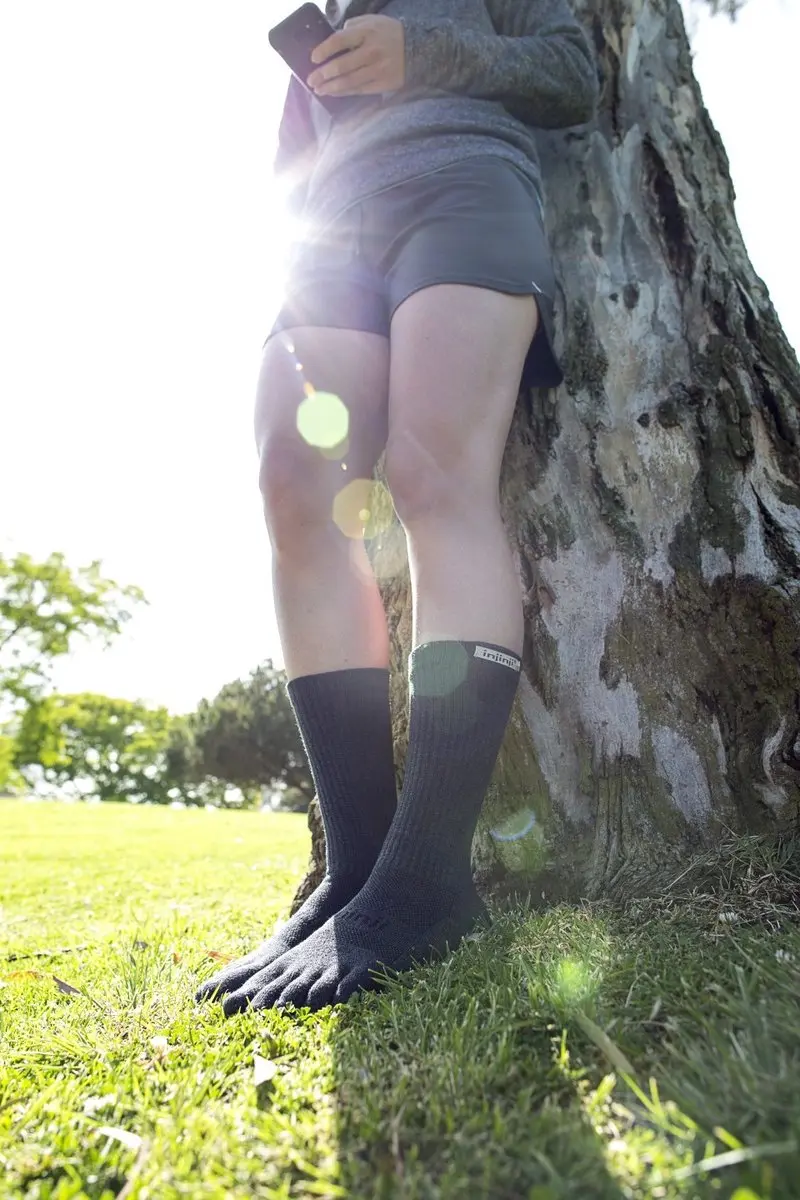 Injinji Trail Midweight Crew Teensokken