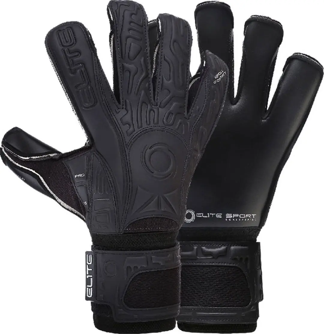 Elite Sport Black Solo Keepershandschoenen