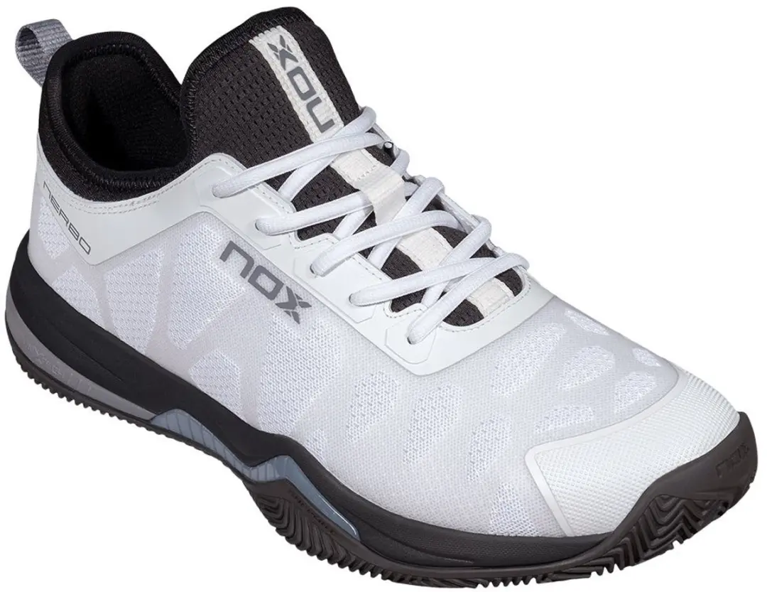Nox Nerbo Padelschoenen - White/Raven - afbeelding 3 van 6