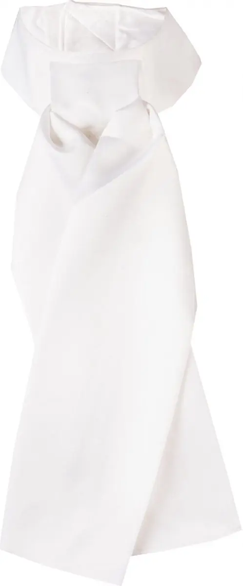 Horka Plastron Dames 38-42 Cm Satijn Wit