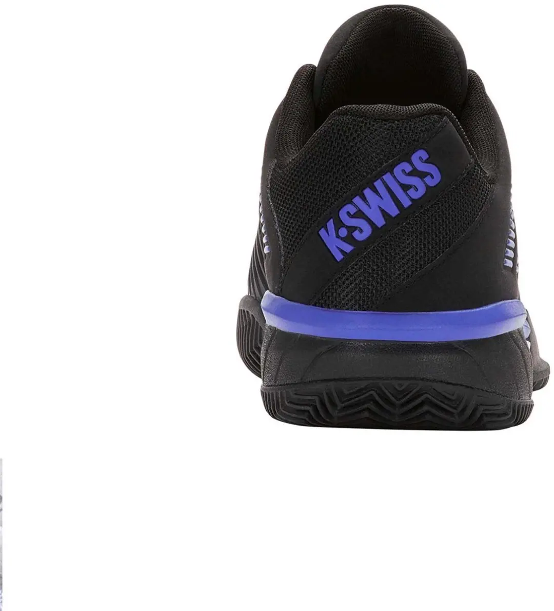 K-Swiss Express Light 3 Clay Heren Tennisschoen - Gravel - Zwart/Blauw - afbeelding 3 van 6