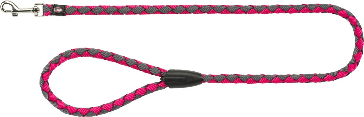 Trixie Cavo Riem Fuchsia/Grafiet - One Size - afbeelding 3 van 4