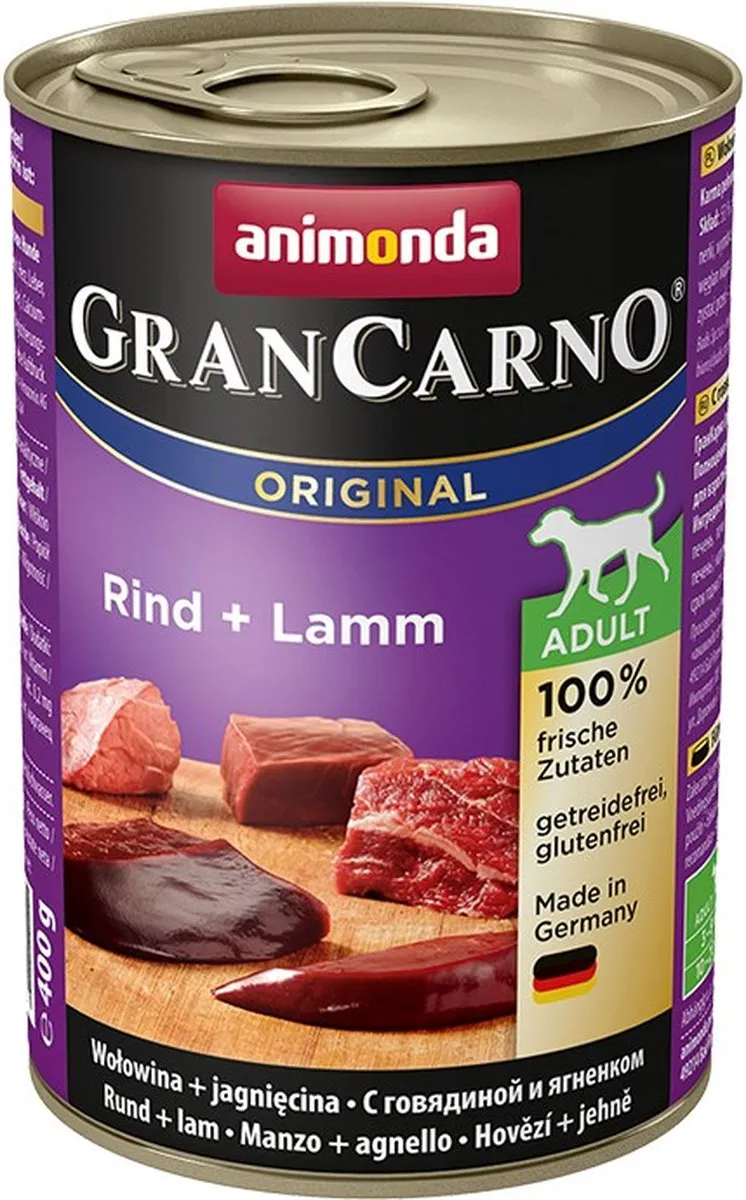 Animonda GranCarno Original Adult Rund met Lam 2,4kg