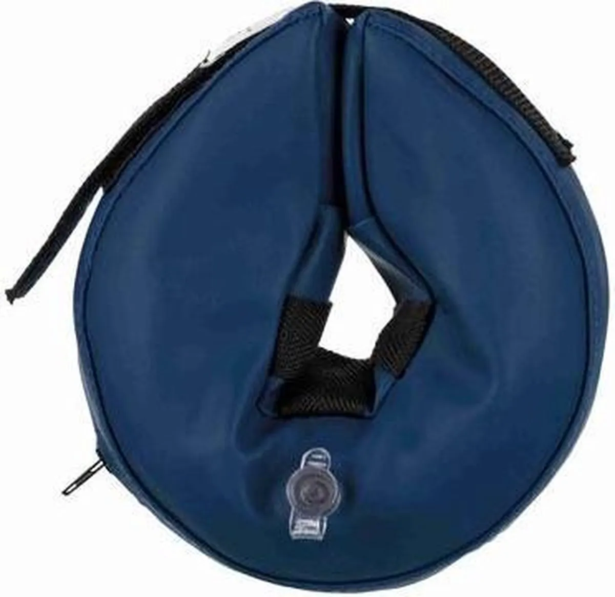 Trixie Opblaasbare Beschermkraag Blauw - 20-24cm