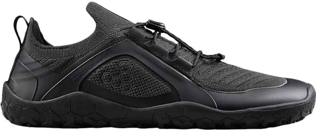 Vivobarefoot Primus Trail Knit FG Trailschoenen - Zwart