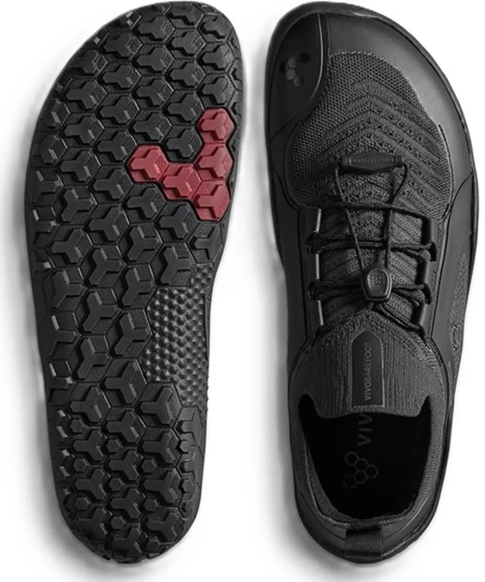 Vivobarefoot Primus Trail Knit FG Trailschoenen - Zwart - afbeelding 6 van 6