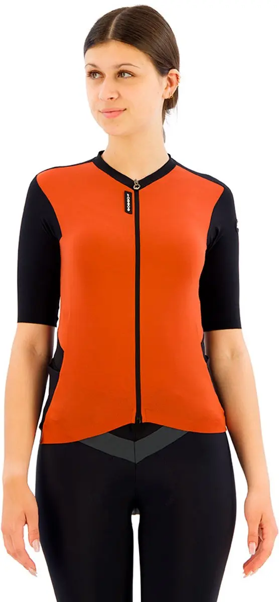 Assos Tactica T5 Korte Mouw Wielertrui Bruin M Vrouw
