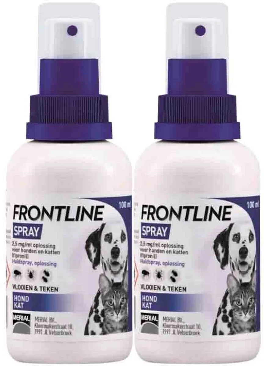 Frontline Anti Vlooien & Teken Spray - 200ml