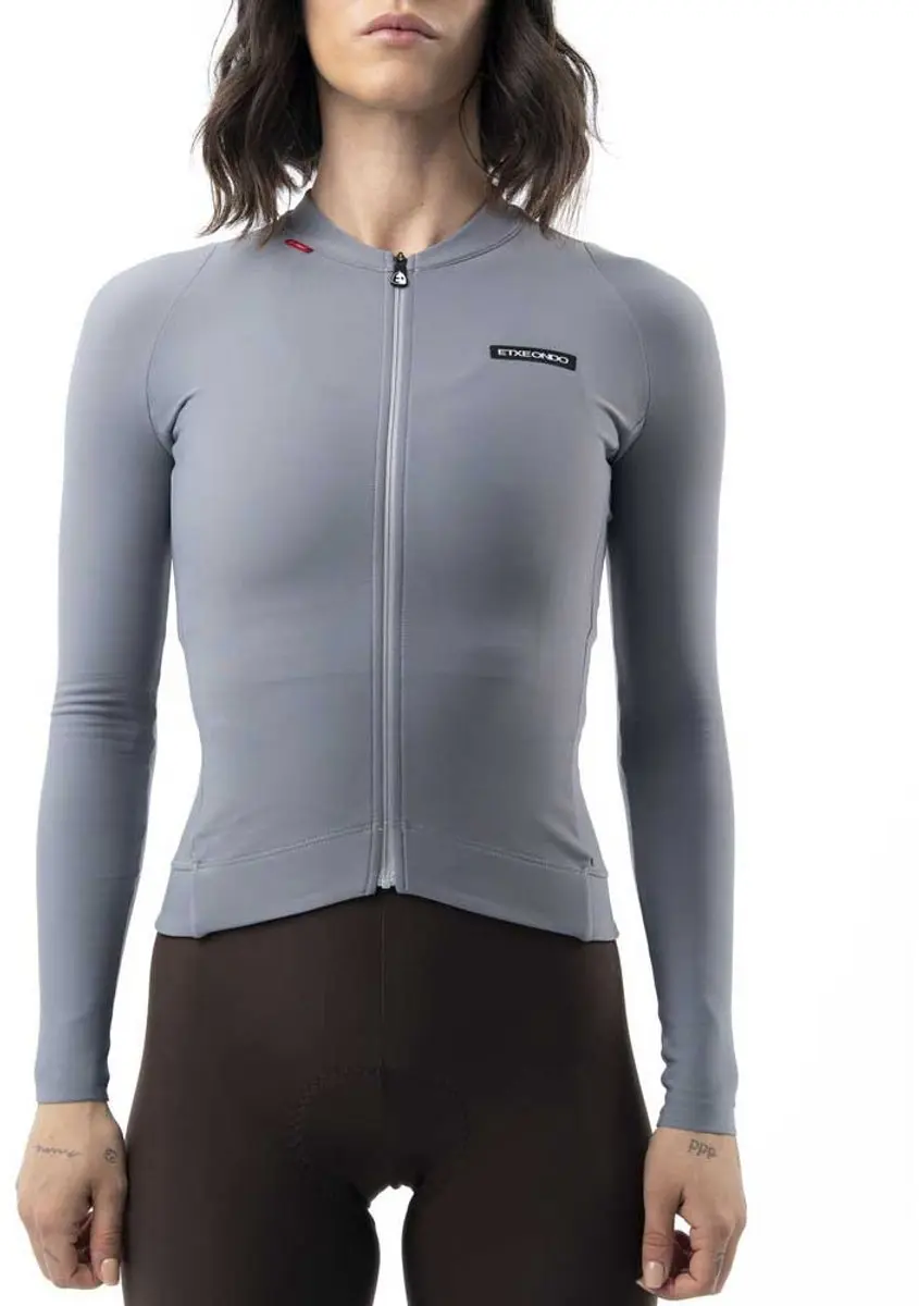 Etxeondo Alda Thermo Bi Trui Met Lange Mouwen Grijs M Vrouw