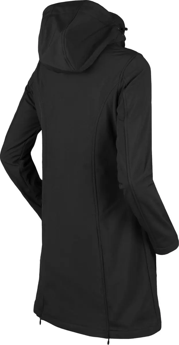 Horka Outdoorjas Glory Dames Polyester Zwart Maat S