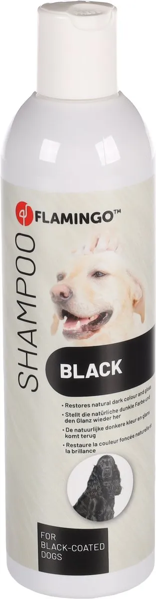 Flamingo Hondenshampoo Zwarte Vacht 0.3L
