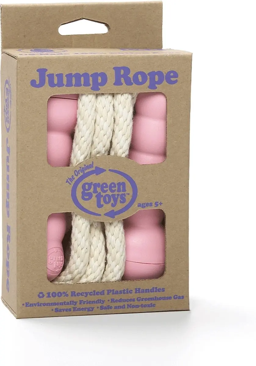 Green Toys Springtouw Roze - Gerecycled Plastic - afbeelding 3 van 6