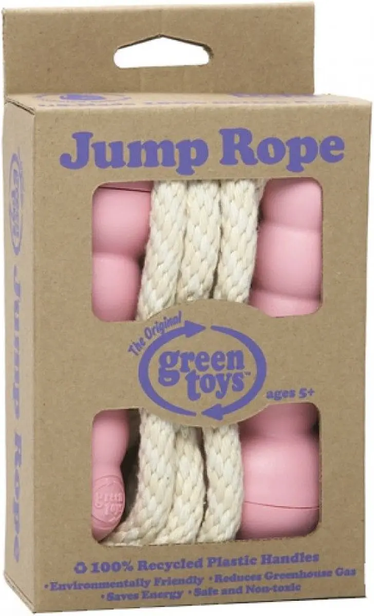 Green Toys Springtouw Roze - Gerecycled Plastic - afbeelding 4 van 6