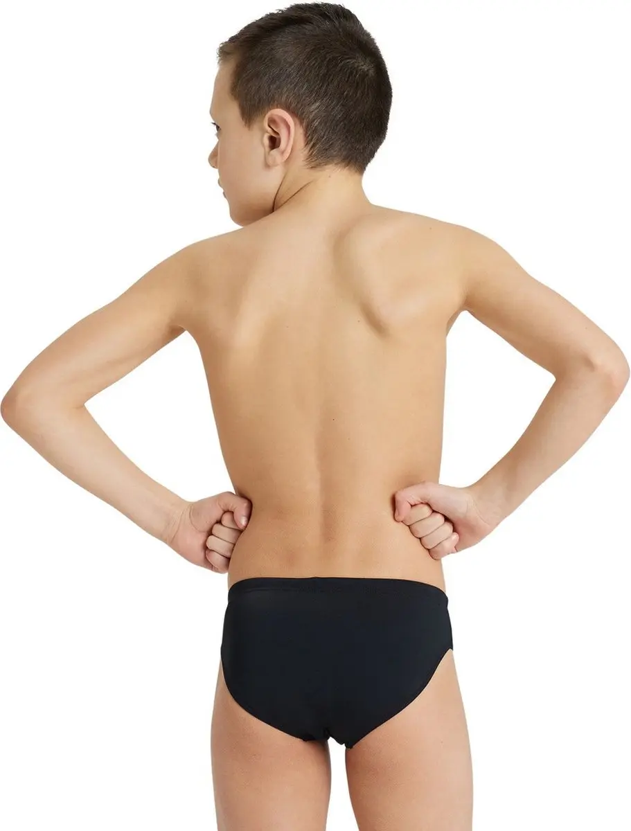 Arena B Team Swim Brief Kinderzwembroek - Zwart/Wit - afbeelding 4 van 6