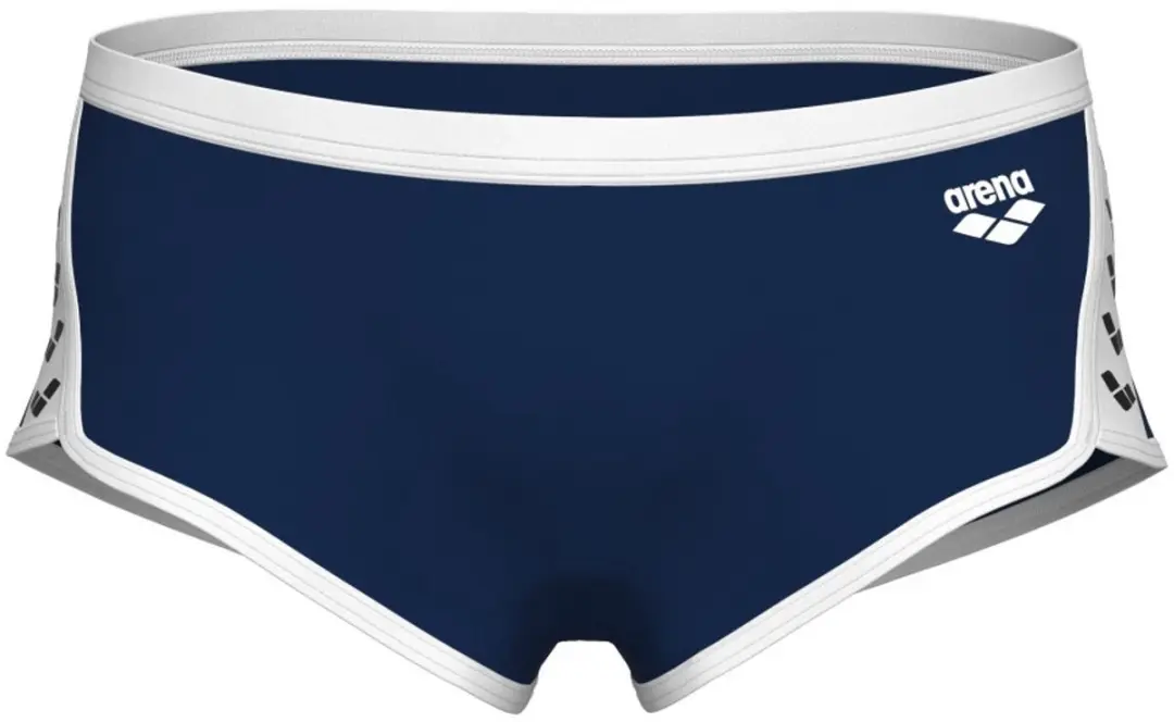Arena Icons Zwemshort Low Waist - Navy/Wit - afbeelding 3 van 6