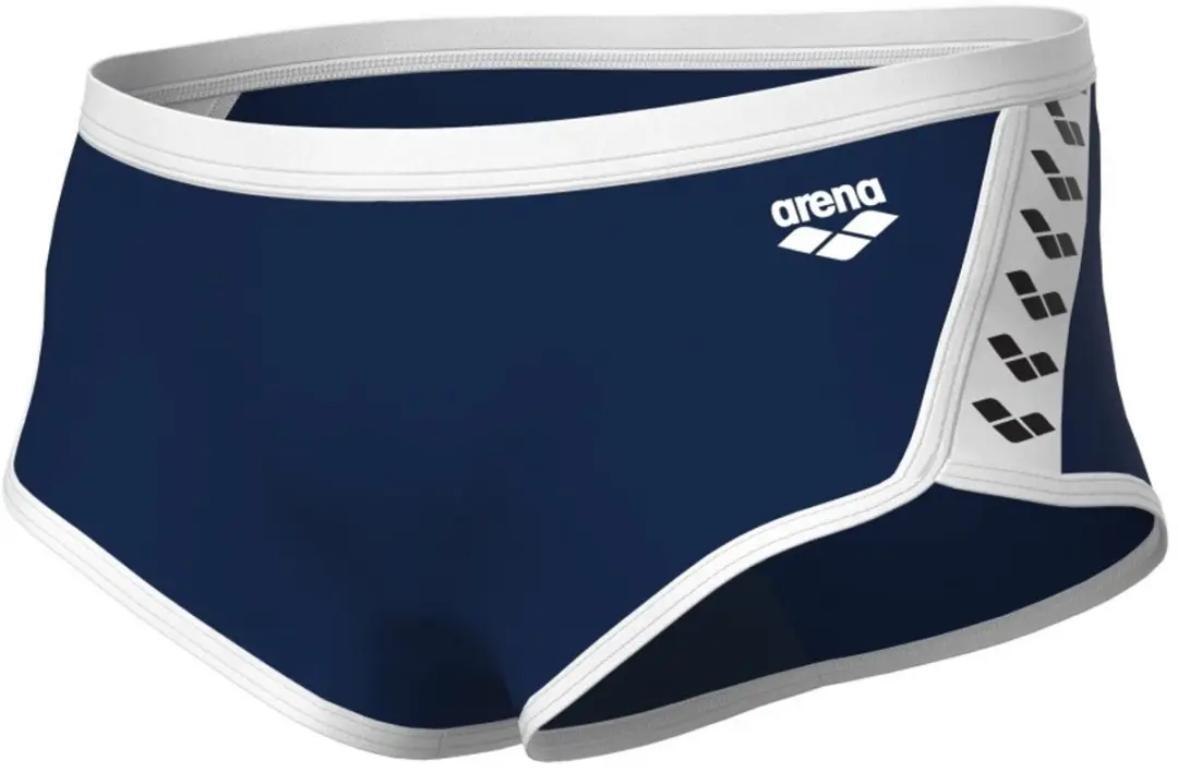 Arena Icons Zwemshort Low Waist - Navy/Wit - afbeelding 4 van 6