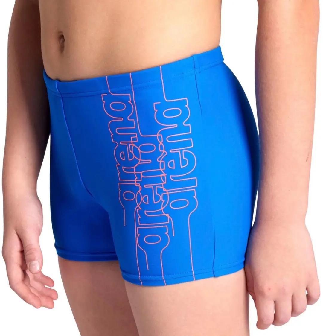 Arena Graphic Zwemshort Kinderen - Blauw | Maat: 10-11