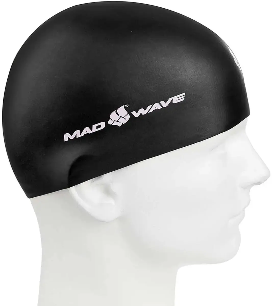 Mad Wave Soft Fina Zwembadmuts Zwart L
