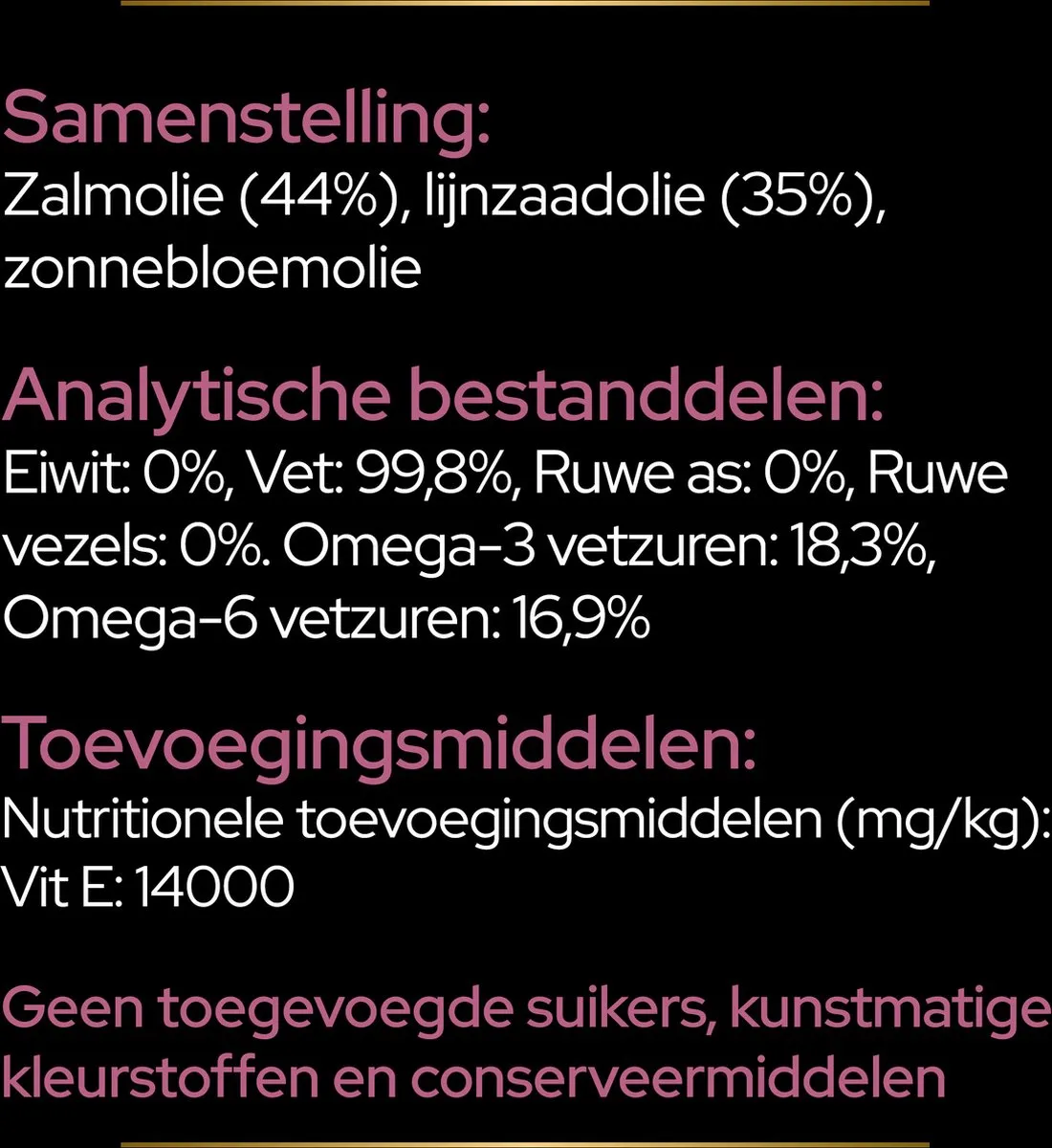 Pro Plan Skin & Coat Hond Olie - Zalm 250ml - afbeelding 6 van 6