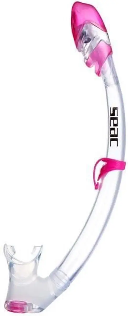 Seac Kindersnorkel Tube Tribe Dry Top Roze