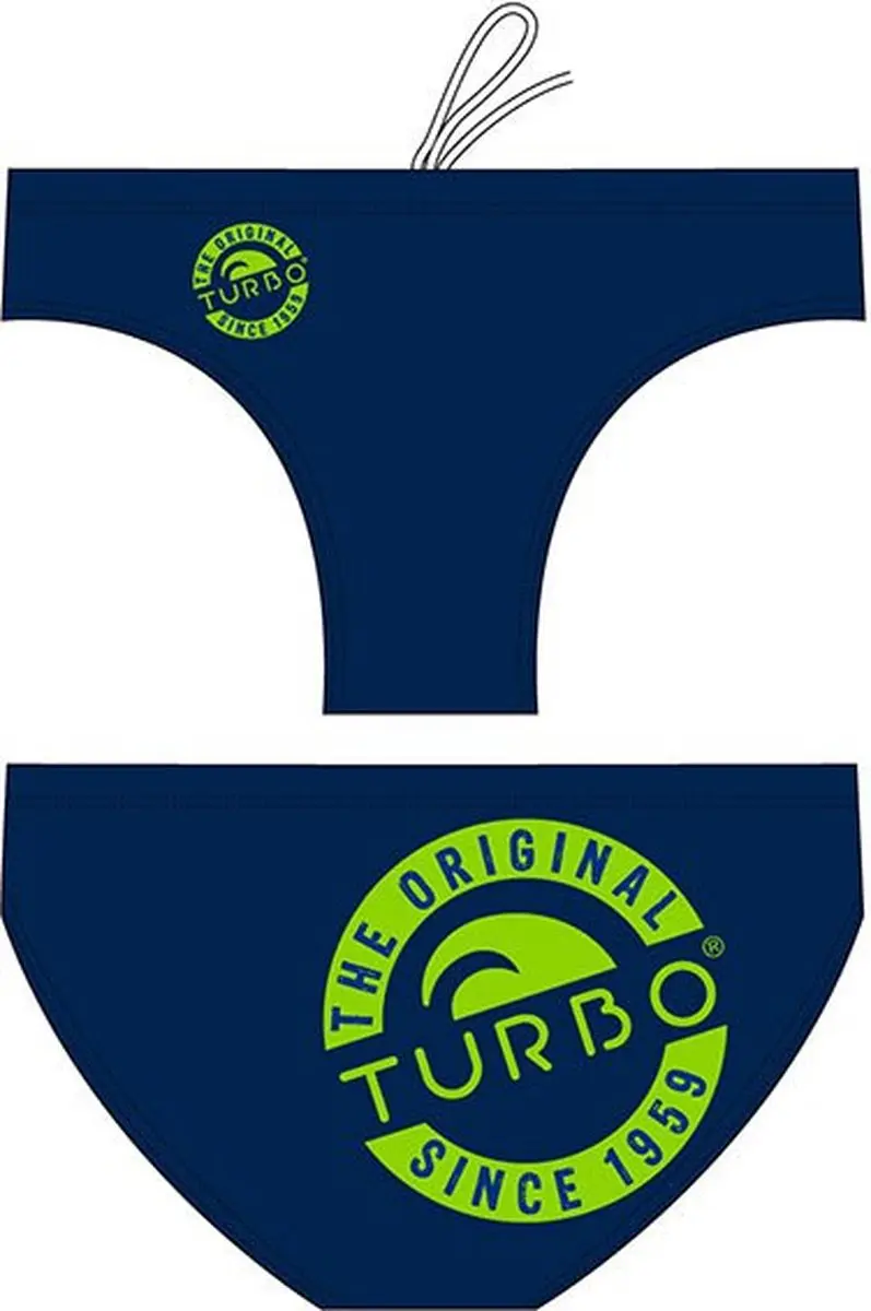 Turbo Original Waterpolo Zwemslip Blauw XL Man