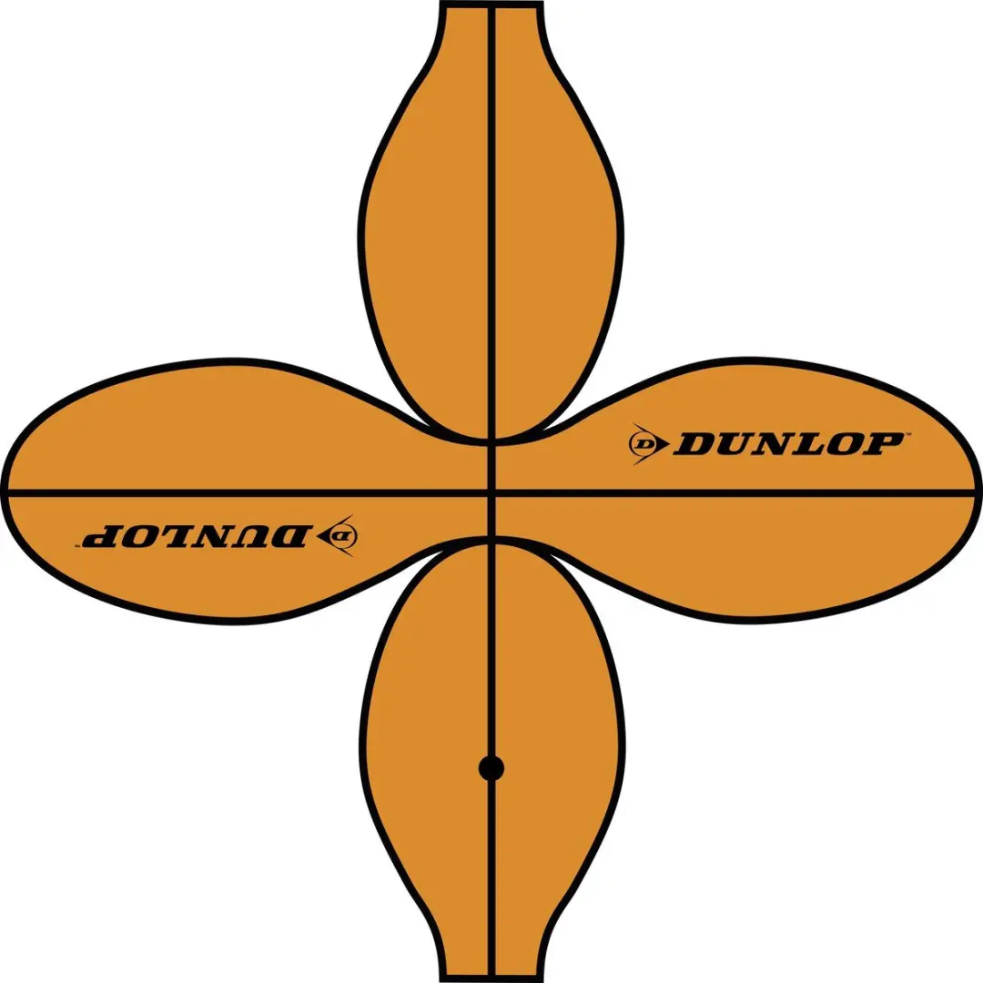Dunlop Basketbal - Maat 7 - Oranje - afbeelding 4 van 5