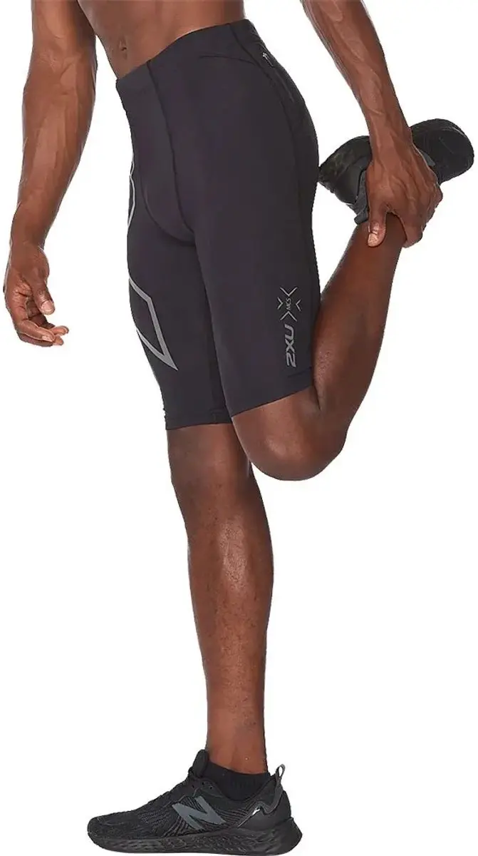 2XU Light Compression Short Heren - Zwart - M - afbeelding 3 van 6