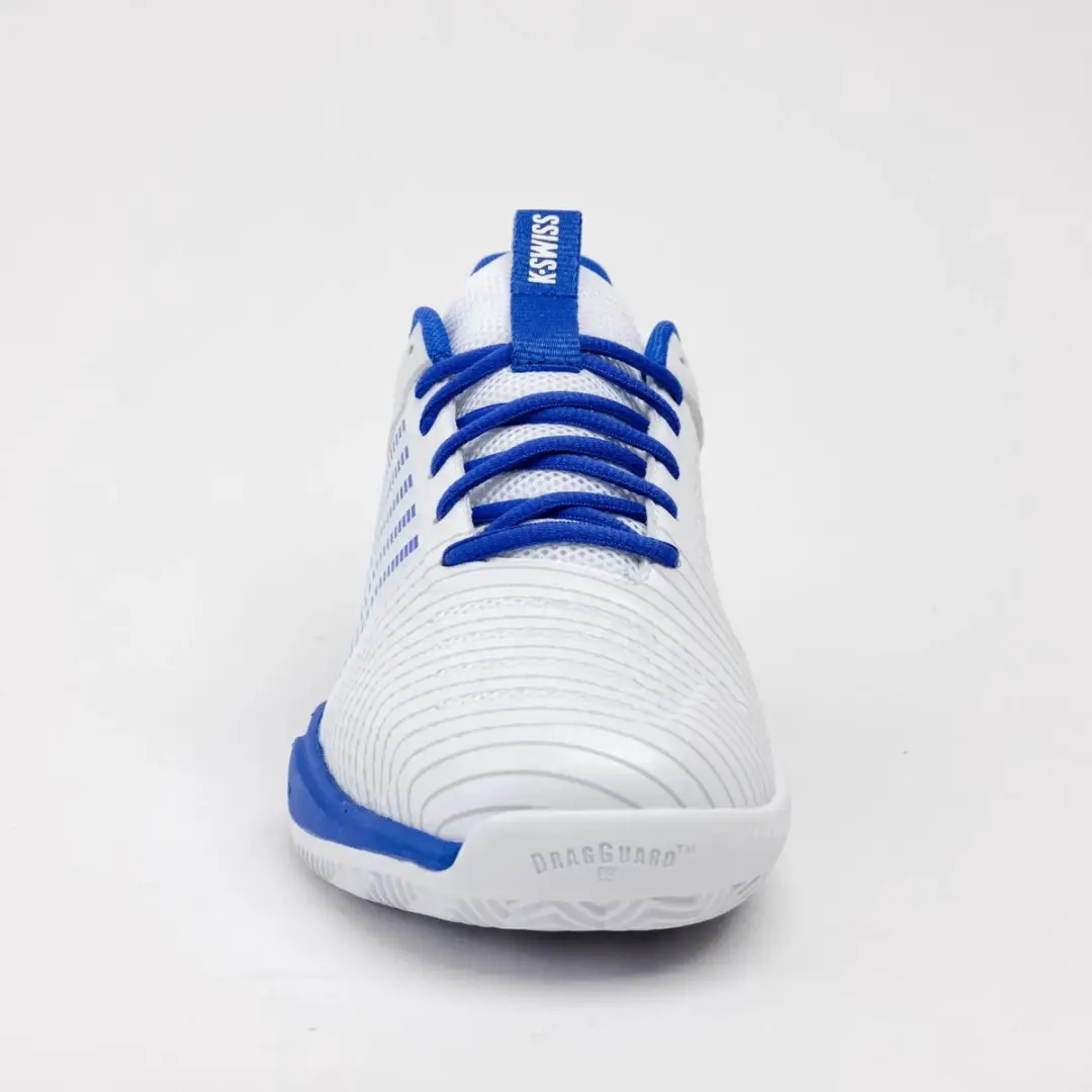 K-Swiss Ultrashot Light Clay Heren Tennisschoen - Wit/Blauw - afbeelding 5 van 6