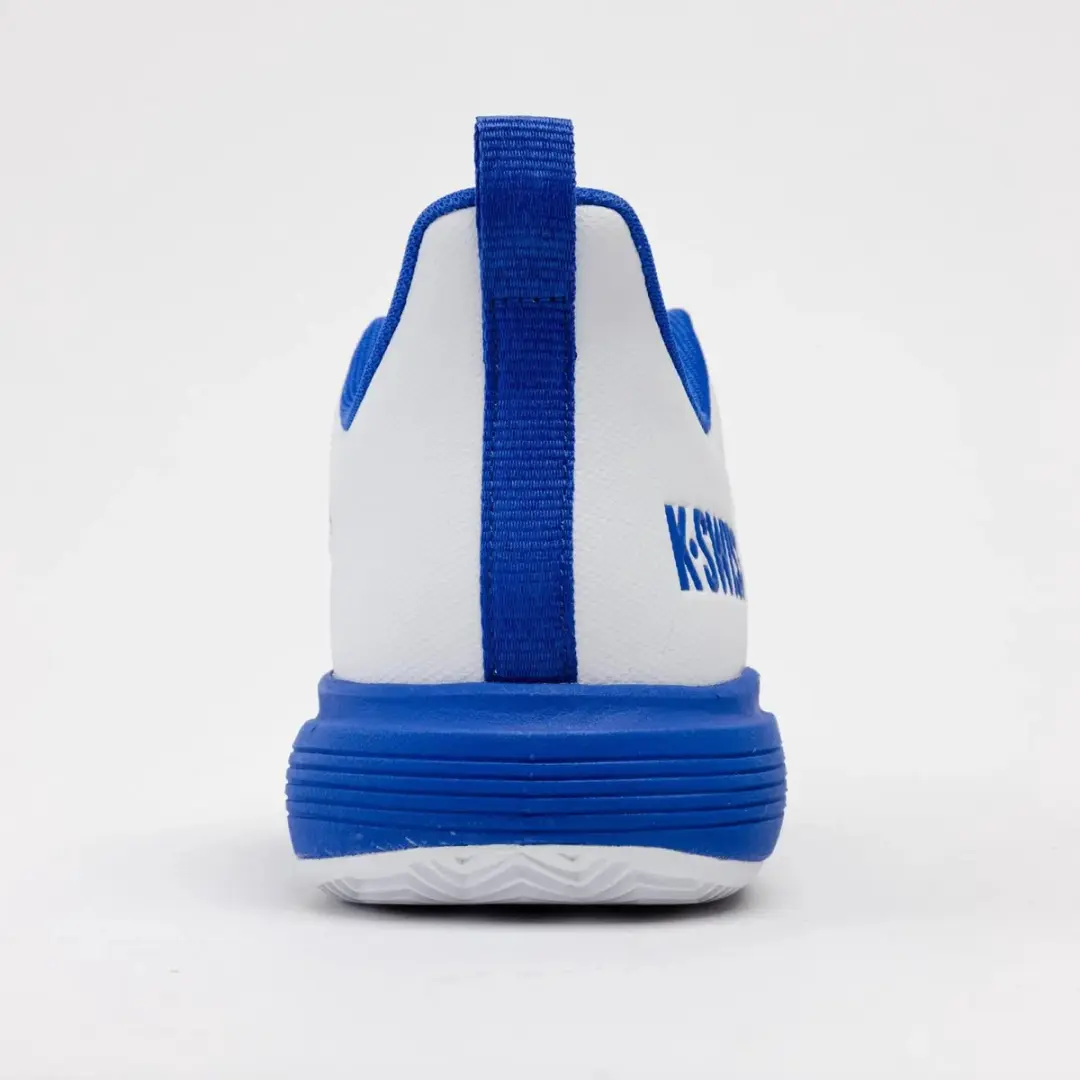 K-Swiss Ultrashot Light Clay Heren Tennisschoen - Wit/Blauw - afbeelding 6 van 6