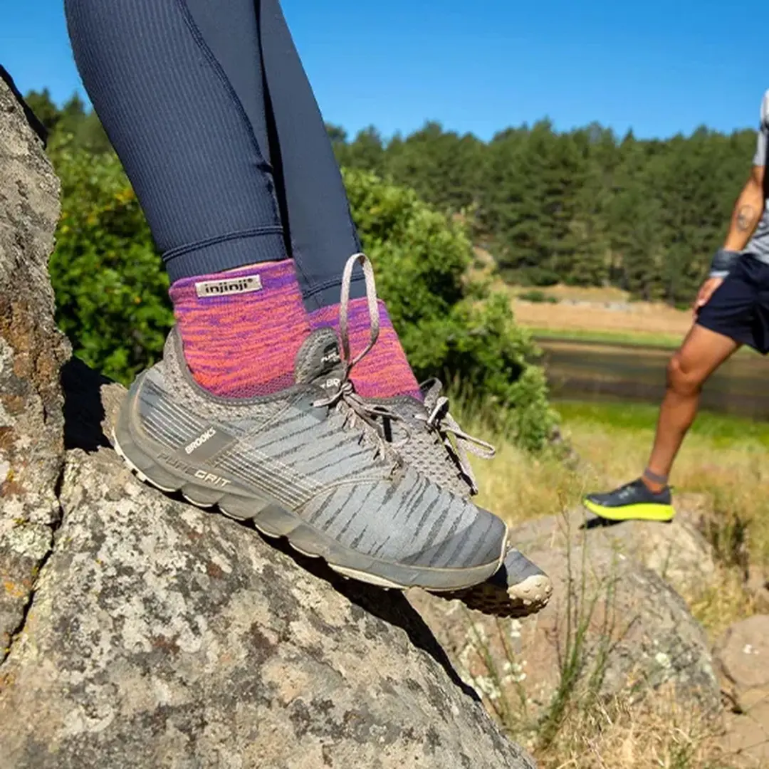 Injinji Trail Mini-Crew Teensokken Dames - Grijs - afbeelding 5 van 6