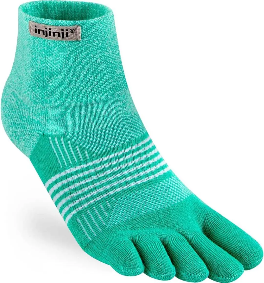 Injinji Trail Mini-Crew Teensokken Dames - Grijs - afbeelding 4 van 6