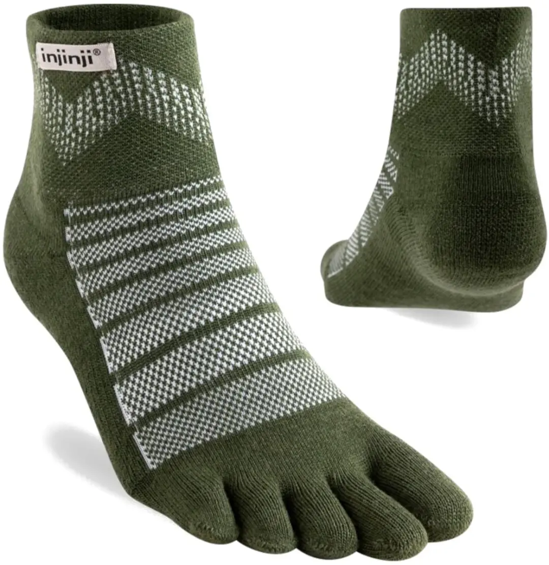Injinji Outdoor Midweight Mini-Crew Teensokken - Wool Forest - afbeelding 2 van 2