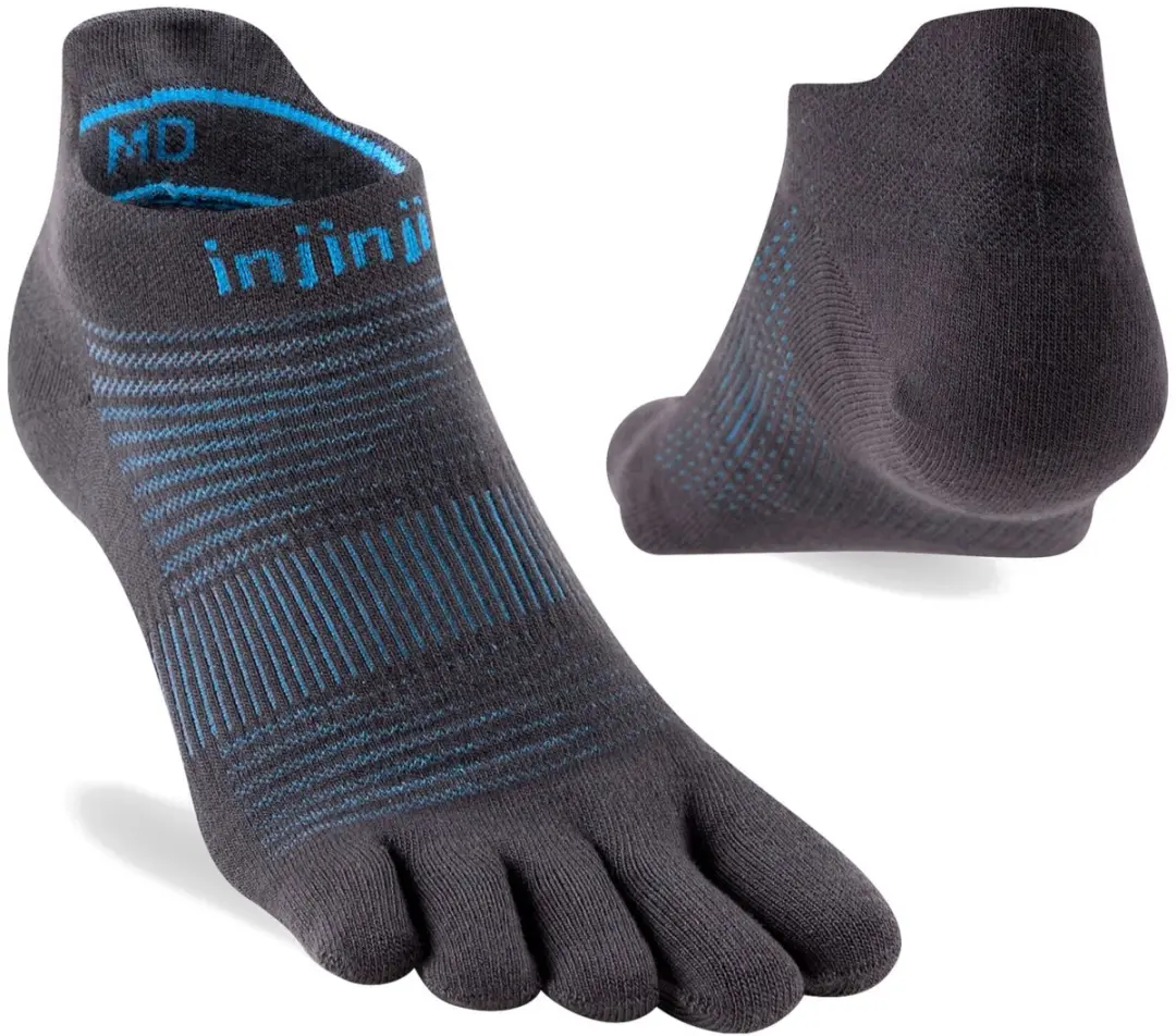 Injinji Run Lightweight No-Show Coolmax Sokken