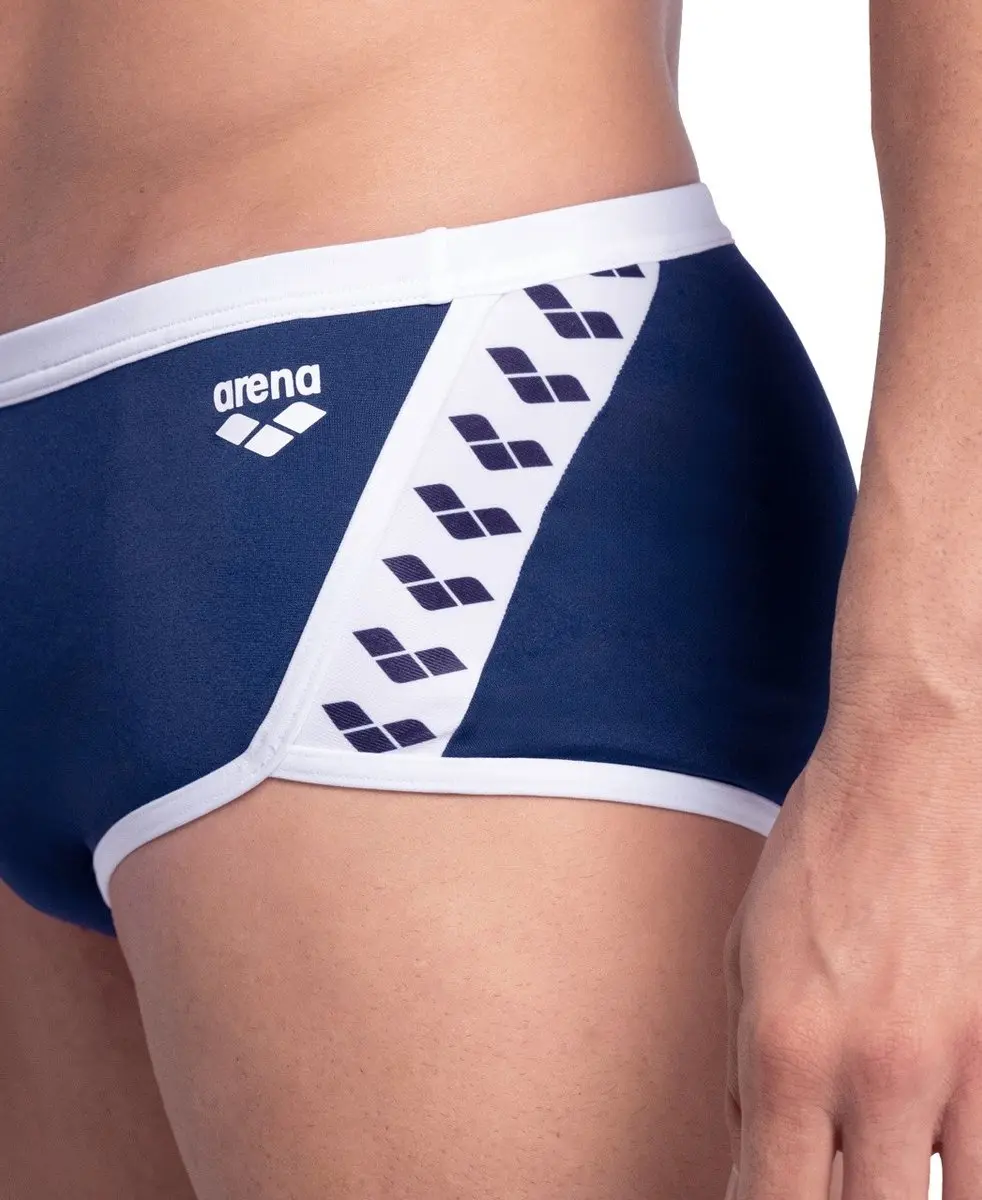 Arena M Icons Zwemshort - Navy/Wit - afbeelding 6 van 6