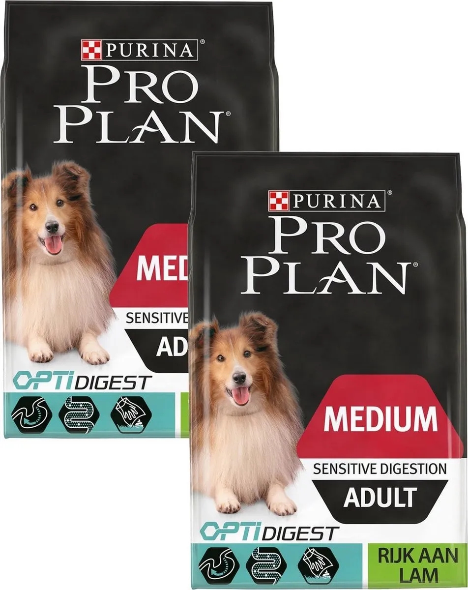 Pro Plan Dog Adult Medium Sensitive Digestion - 2x3kg