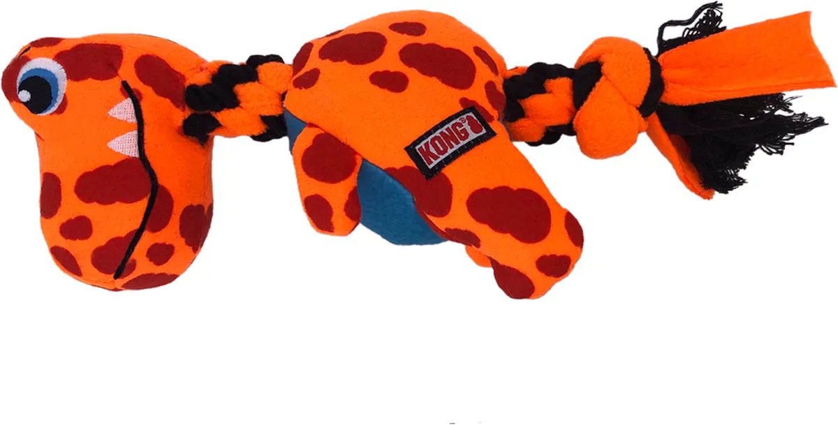 KONG Hondenknuffel Dino 10x14x31cm - Blauw