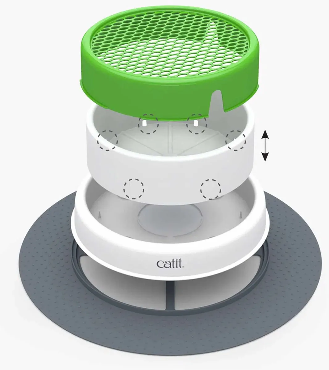 Catit Senses 2.0 Grass Planter - Kattengras 24cm Groen