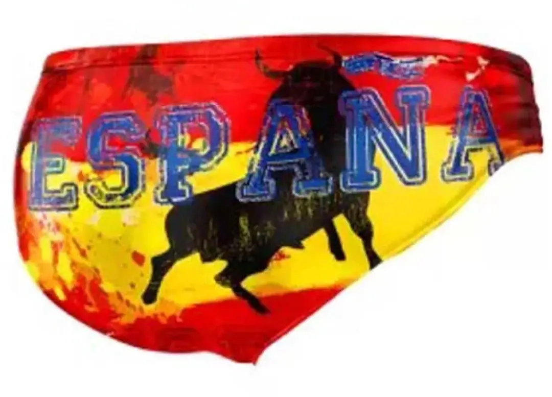 Turbo Spain Bull Tag 2015 Zwemslip - Geel/Rood - 5XL - afbeelding 2 van 5