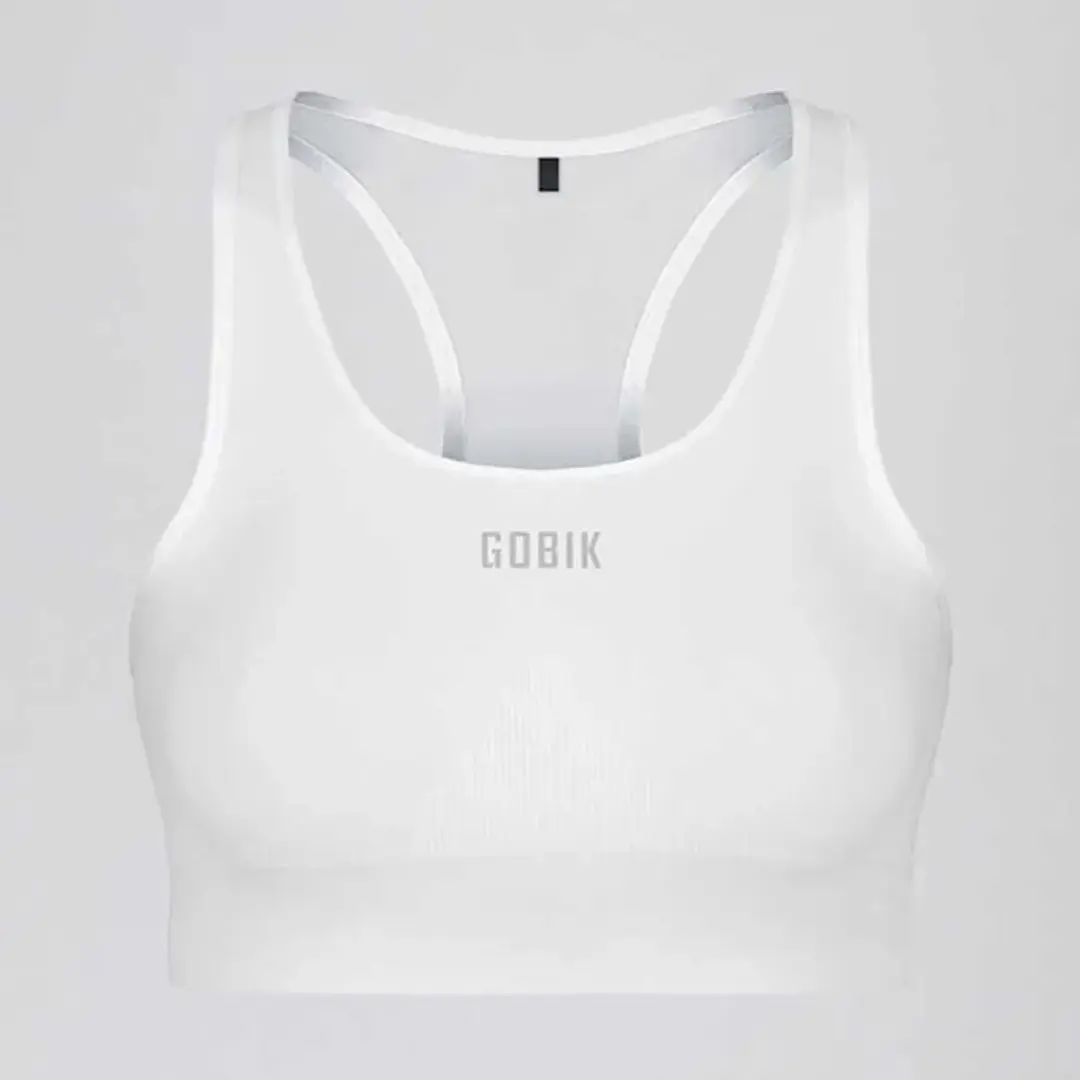 Gobik Lithe Seamless Sport-top Dames - Wit - S - afbeelding 5 van 6