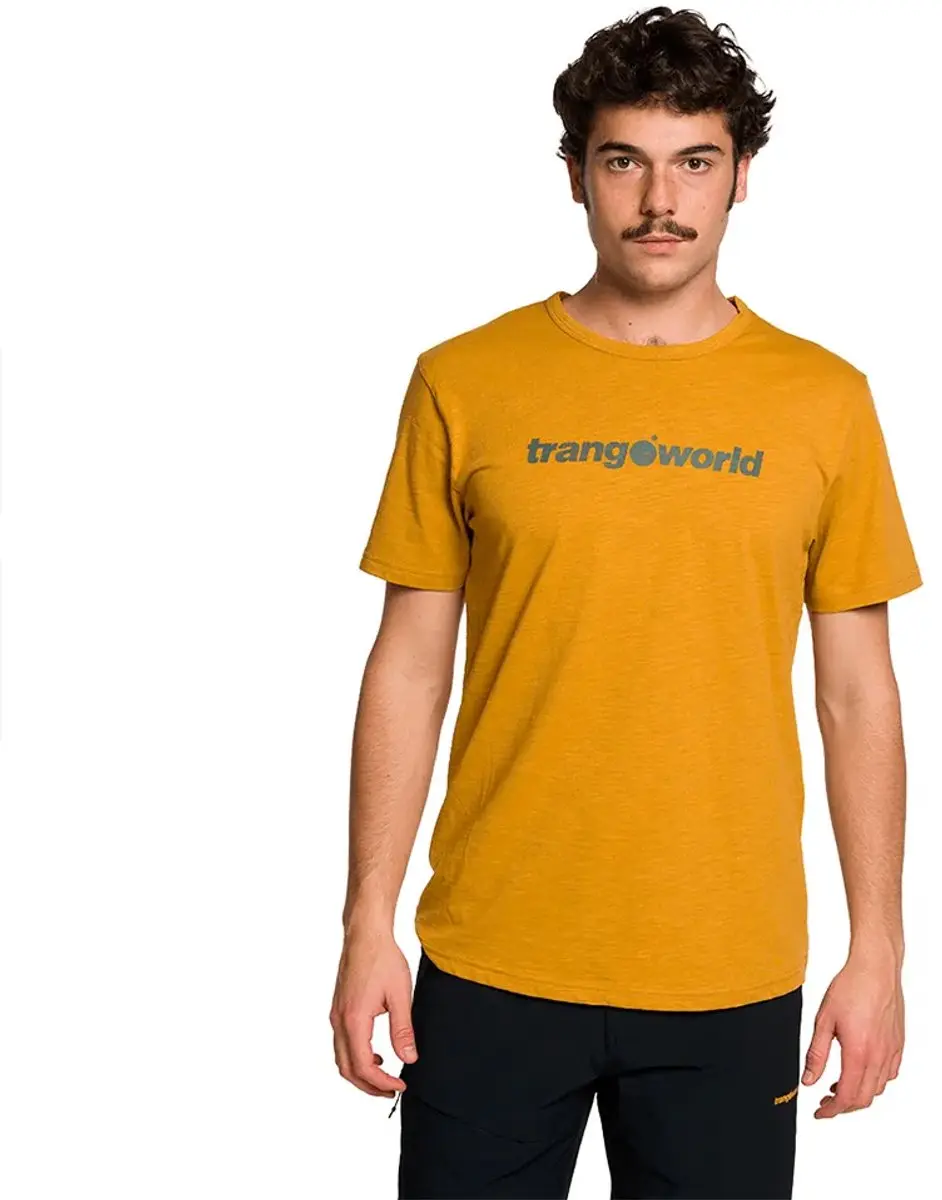 Trangoworld Duero Df T-shirt Met Korte Mouwen Geel 2XL Man