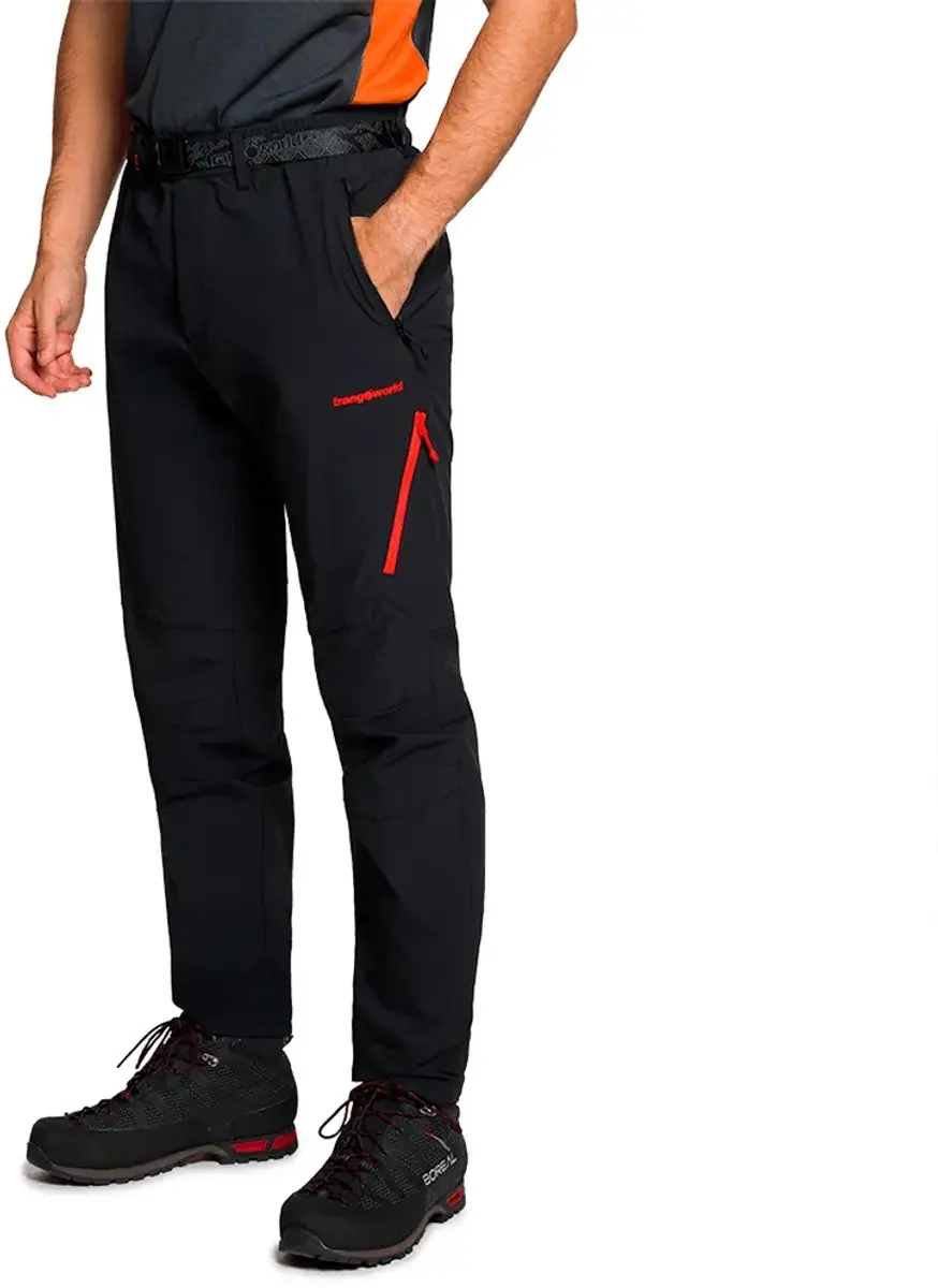 Trangoworld Limoux Lange Broek - Zwart - XL - afbeelding 3 van 4