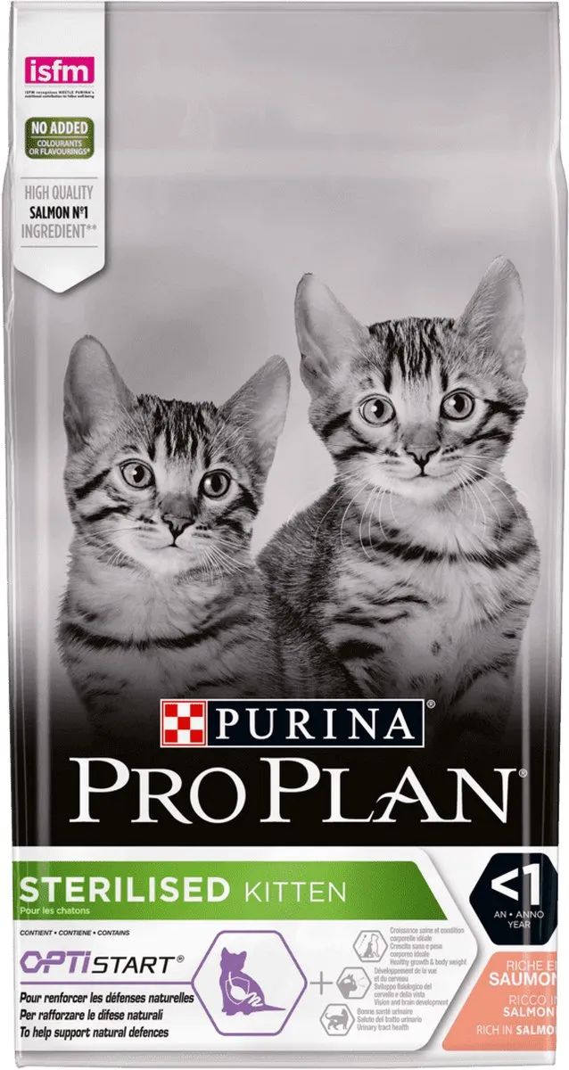 Pro Plan Optistart Sterilised Kitten Zalm 1,5kg